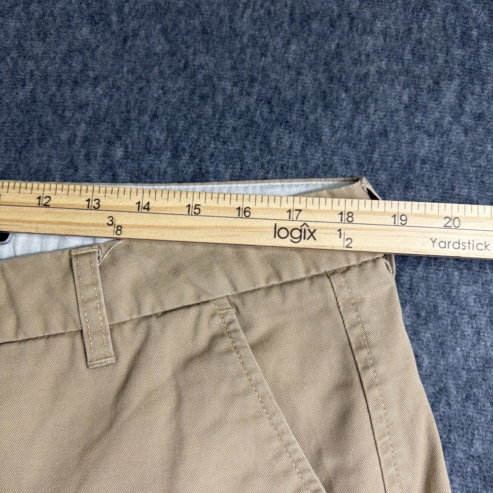 FOX Motocross Shorts Men's 36 Y2K Racing Tan Khaki Work Stained - Picture 11 of 13